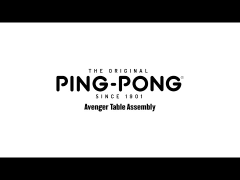 Ping-Pong Avenger Table Assembly