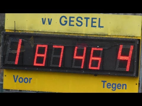 Foto-videoverslag Gestel 1 - Marvilde 1 ZG