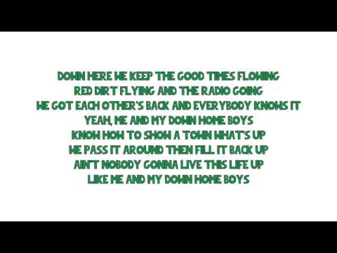 Cole Swindell - Down Home Boys (Lyrics)