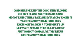 Cole Swindell - Down Home Boys (Lyrics)