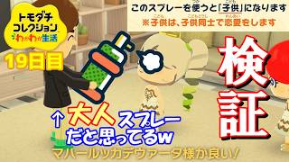 【検証】夫婦に子供スプレーをかけたら破局する件についてｗ「トモダチコレクションわくわく生活」Part19