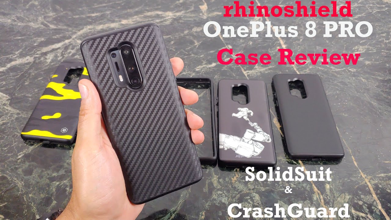 OnePlus 8 Pro rhinoshield Case Review : The Best cases Available!