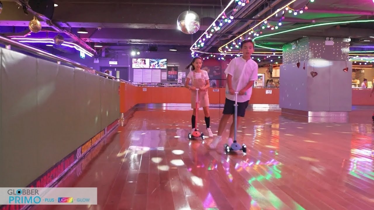 GLOBBER Scooter Primo Plus Glow Lights Rosa GLOBBER Scooter Primo Plus Glow Lights Rosa