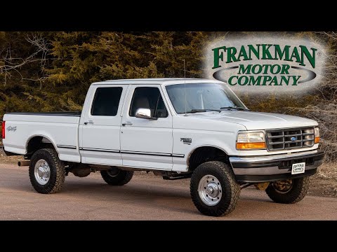 63K Mile 1997 Ford F-250 XLT HD​​ Crew Cab Short Bed- Frankman Motor Company - Walk Around & Driving