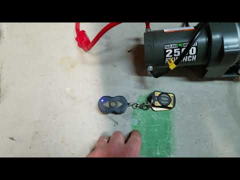 Badlands Winch - How To Program the Remote