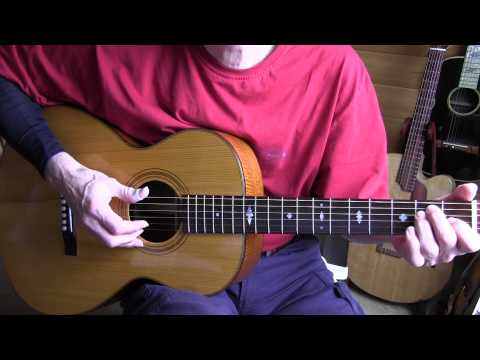 Lesson Fingerpicking Mance Lipscomb's Charley James - TAB available