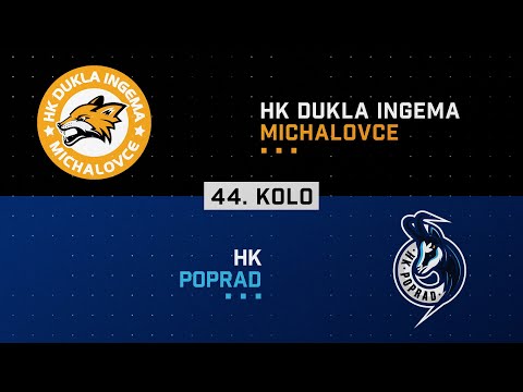 44.kolo HK Dukla INGEMA Michalovce - HK Poprad HIGHLIGHTS