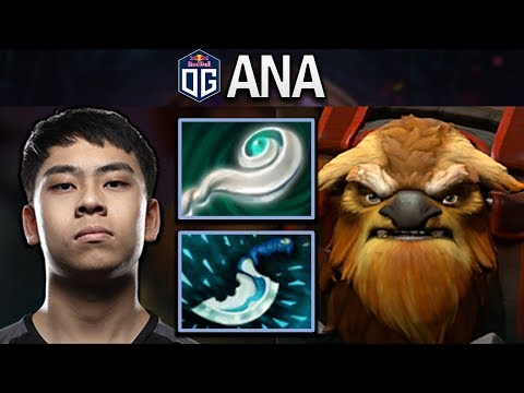 OG.ANA MISSING JERAX SO HE USED EARTHSHAKER - DOTA 2 7.24 GAMEPLAY