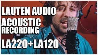 Video thumbnail for Lauten Audio LA-120 + LA-220 | Vocal + Acoustic Guitar Production by Mad Steex Production