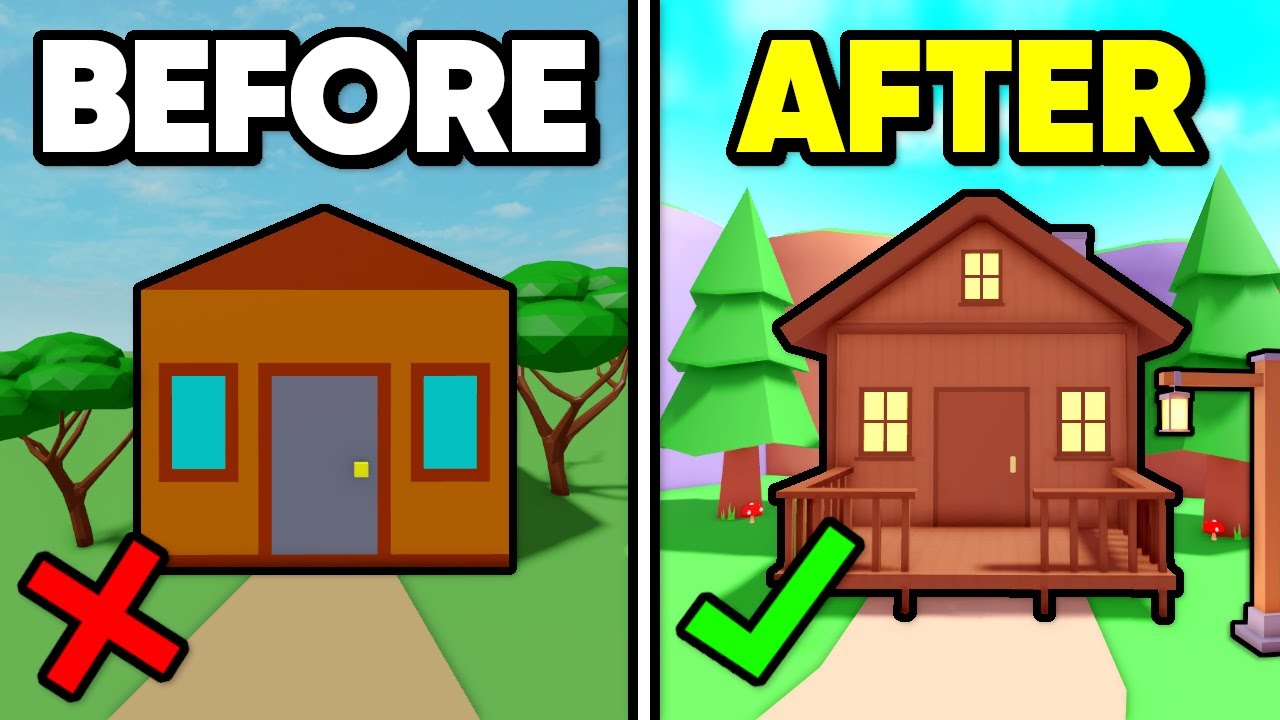 Tips to get BETTER at BUILDING in Roblox Studio