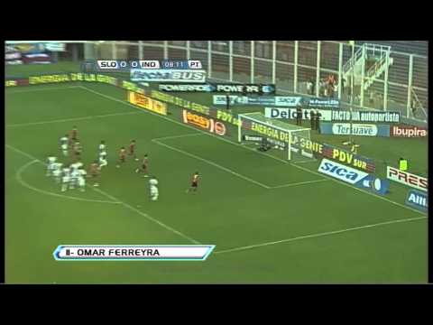 Gol de Ferreyra. San Lorenzo 0 Independiente 1. Fecha 18. Torneo Inicial 2012. Fútbol Para Todos