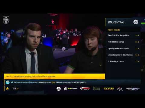 EGL13 : Pre Winners Semi : Endura Interview