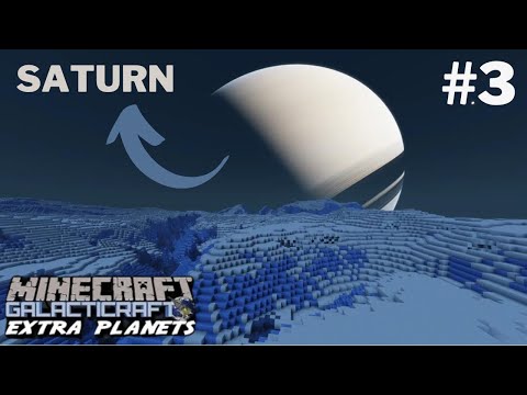 Exploring the Moons of Different Planets in Minecraft - Galacticraft Mod (Episode 3)