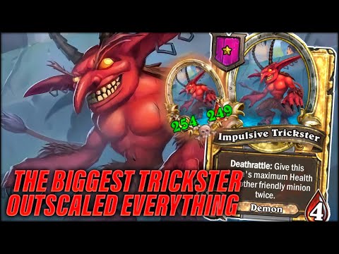 The Biggest Trickster Outscaled The Most Ridiculous Comp | Dogdog Hearthstone Battlegrounds