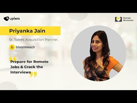 Ace Your Remote Interview| Ft. Priyanka Jain | Bloomreach - YouTube