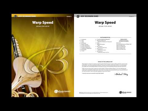Warp Speed, by Michael Story – Score & Sound