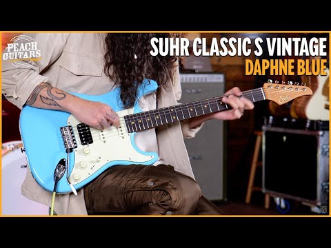 Suhr Classic S Vintage Limited Edition - Daphne Blue