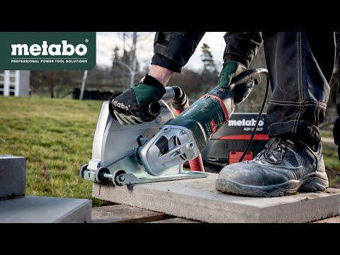 Diamanttrennen leicht gemacht: Das neue Trennsystem von Metabo