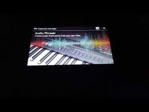 YAMAHA PSR SX900 DEMO FACTORY