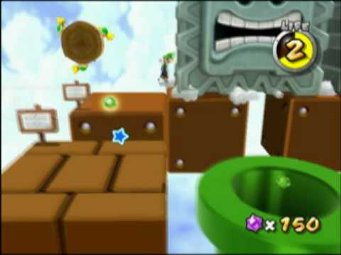 Super Mario Galaxy 2 - Supermassive Galaxy - Green Stars 1, 2 & 3 | WikiGameGuides