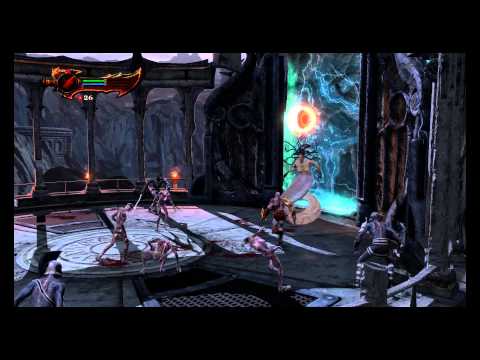 God of War 3: Remastered - Chapter 2 Hades: Tortured Soul Note, Gorgon Serpent Intro Fight Sequence