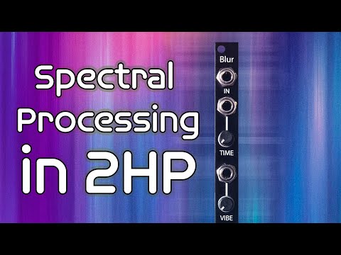 2hp Blur Spectral Processor - Black image 2