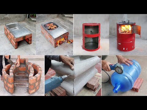 Top 5 videos on how to make the most effective wood stove in Garden Design in 2021