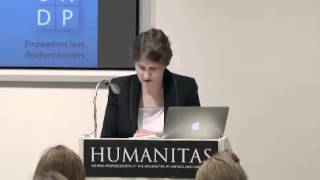 Humanitas: Helen Clark at the University of Cambridge Lecture One