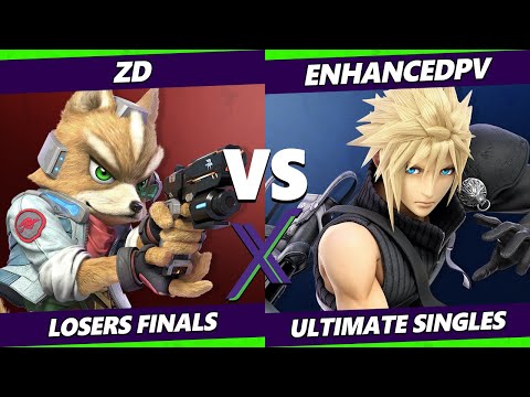 S@X 470 Losers Finals - ZD (Fox, Wolf, ROB) Vs. enhancedpv (Cloud) Smash Ultimate - SSBU