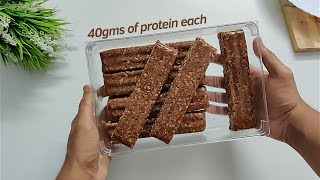 I Made Some Really Awesome Protein Bars For a Week !! 🇮🇳