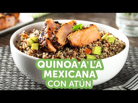 Quinoa a la mexicana con atún | Kiwilimón