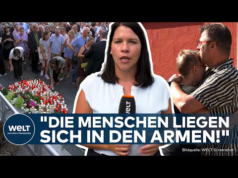 MESSER-TERROR SOLINGEN: "Zeichen der Solidarität und des Mutes!" Gedenkfeier für Anschlags-Opfer!
