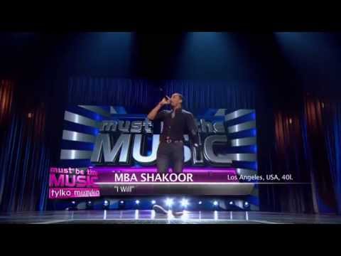 Mba Shakoor - I Will - Must Be The Music 9