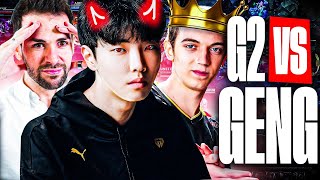 G2 vs GENG, ENFIN ! L' EUROPE DÉTRUIT LA CORÉE !? (MATCH À VOIR!!)