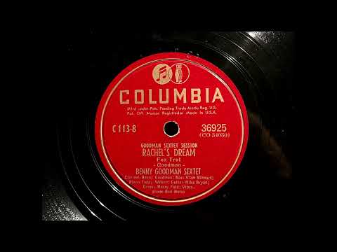 1945 BENNY GOODMAN SEXTET - Rachel's Dream COLUMBIA 10" 36925