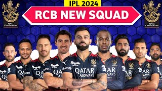 IPL 2024 | Royal Challengers Bangalore Full Squad | RCB Full Squad 2024 | RCB Team Players List 2024