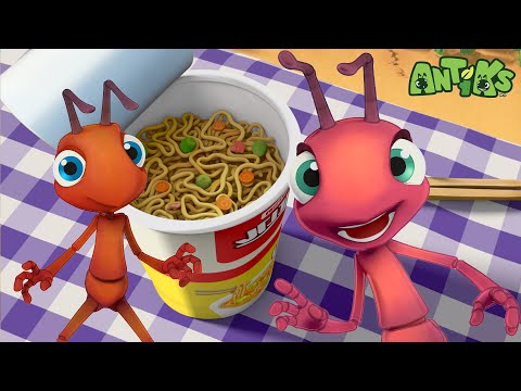 Cup Nuddle Chaos! ????NEW EPISODE????| Funny Cartoons! | Funny Videos for kids | ANTIKS ????????