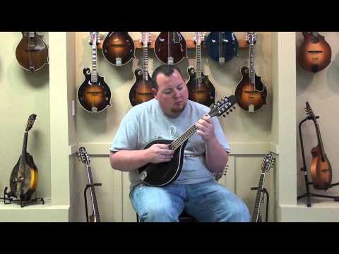 Breedlove Crossover OF A-Style Mandolin 2010s - Black w/ K&K Pickup & HSC image 4