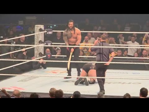 Bronson Reed vs Roman Reigns Street Fight - WWE Crown Jewel 10/11/2025