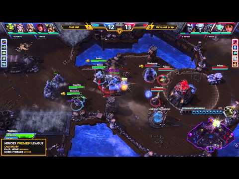 Well Met vs We are not prepared - Heroes of the Storm Premier League (Q2-Quarters)