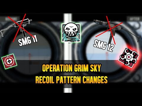 Recoil Pattern Changes Comparison - Operation Grim Sky - TTS vs Live Server - Rainbow Six Siege