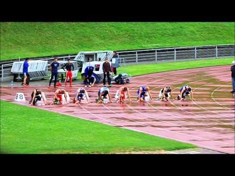 100m Finale M Westdeutsche Meisterschaften Recklinghausen 2012