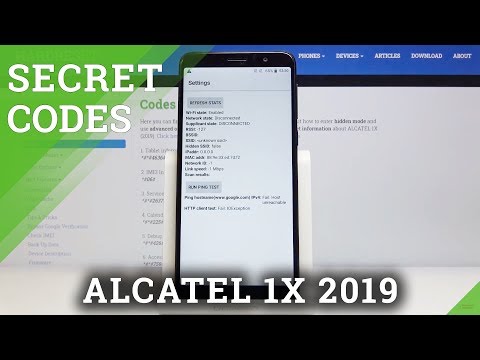 How to Use Secret Codes in ALCATEL 1X 2019 – Hidden Modes / Features