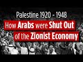 Palestine 1920 1948 How The Palestinian Arabs Were Shut Out Of The Zionist Economy