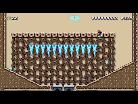 The Cold Desert by Flatirons - Super Mario Maker 2 - No Commentary 1bv