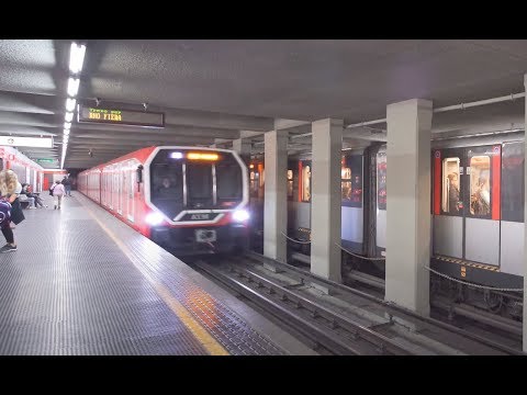 Italy, Milan, Metro ride from CONCILIAZIONE to PAGANO