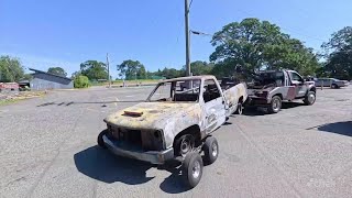 Owner of stolen truck found on fire at golf course speaks out