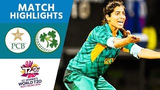 Pakistan Bowlers Produce Stunning Display | Pakistan vs Ireland | Women's #WT20 2018 - Highlights video