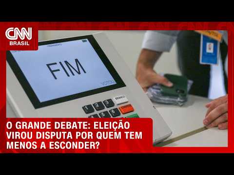 Eleição virou disputa por quem tem menos a esconder? | O GRANDE DEBATE