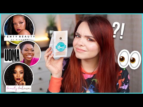 Full Face Using ONLY BLACK OWNED Makeup Brands! ? DIESE Marken solltet ihr UNBEDINGT testen!